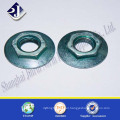 China supplier carbon steel zinc plated flange nut